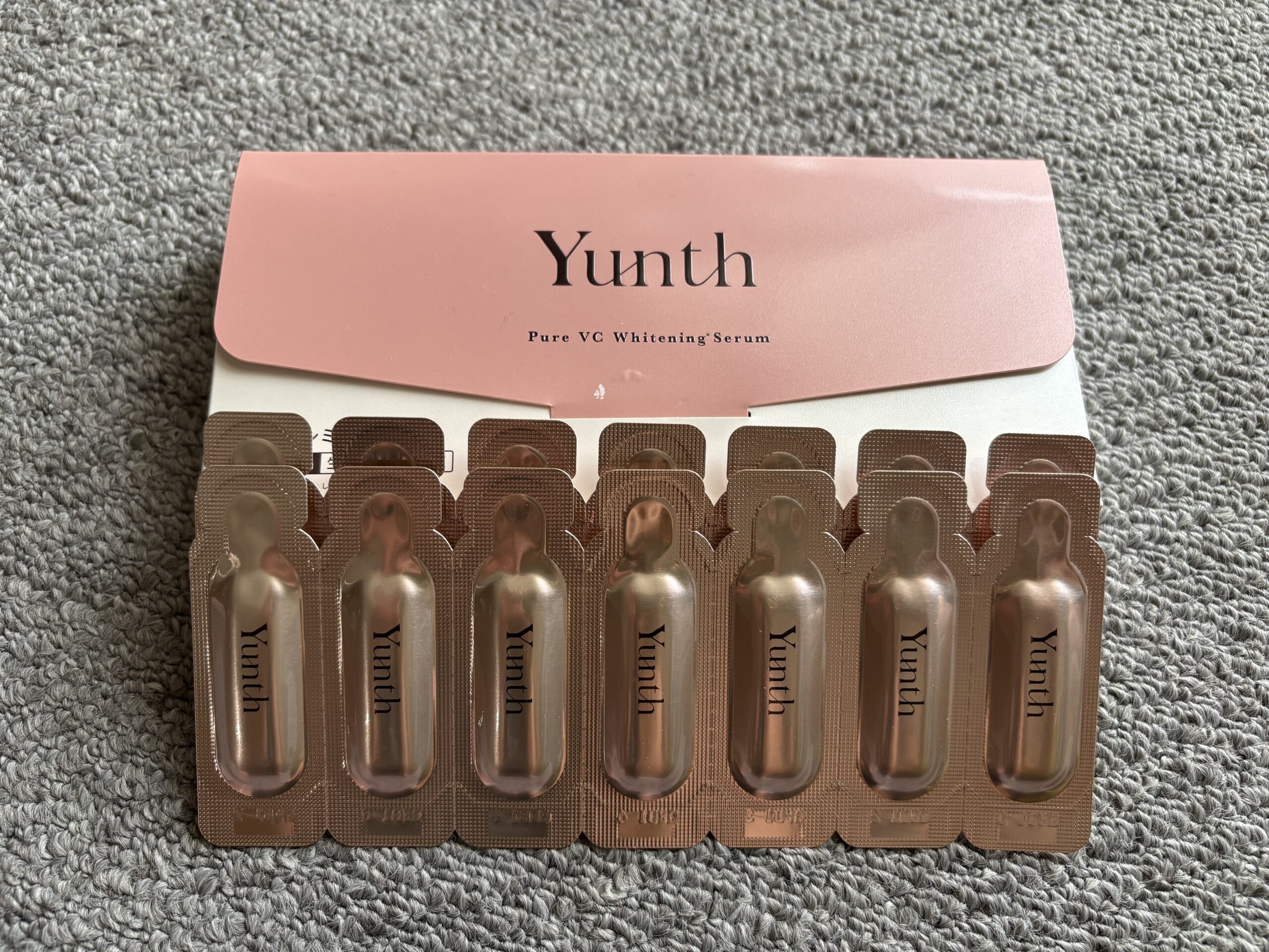 yunth ピュアVCホワイトニングセラム Yunth(ユンス）ピュアVCホワイトニングセラム継続使用で効果は